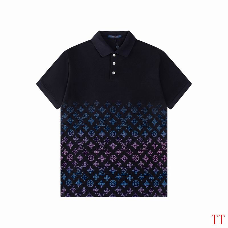 Louis Vuitton POLO shirts men-LV11637